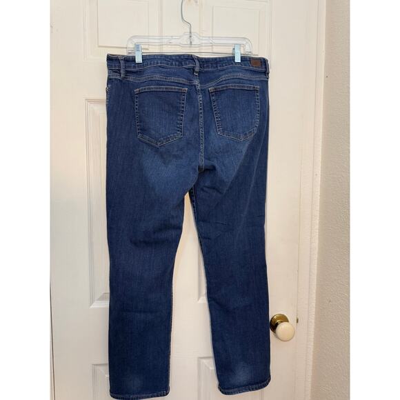 Eddie Bauer Slightly Curvy Skinny Ankle Jeans β Size 14 - Picture 2 of 10